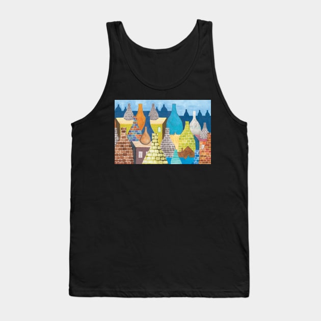 STOKE ON TRENT: POTTERIES Tank Top by shelleyjayne